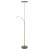 Luminaires Steinhauer Lampadaire Steinhauer ZENITH LED Bronze, 2 lumières* Lampadaires Et Lampes Sur Pied