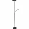 Luminaires Steinhauer Lampadaire Steinhauer ZENITH LED Noir, 2 lumières* Éclairage Led