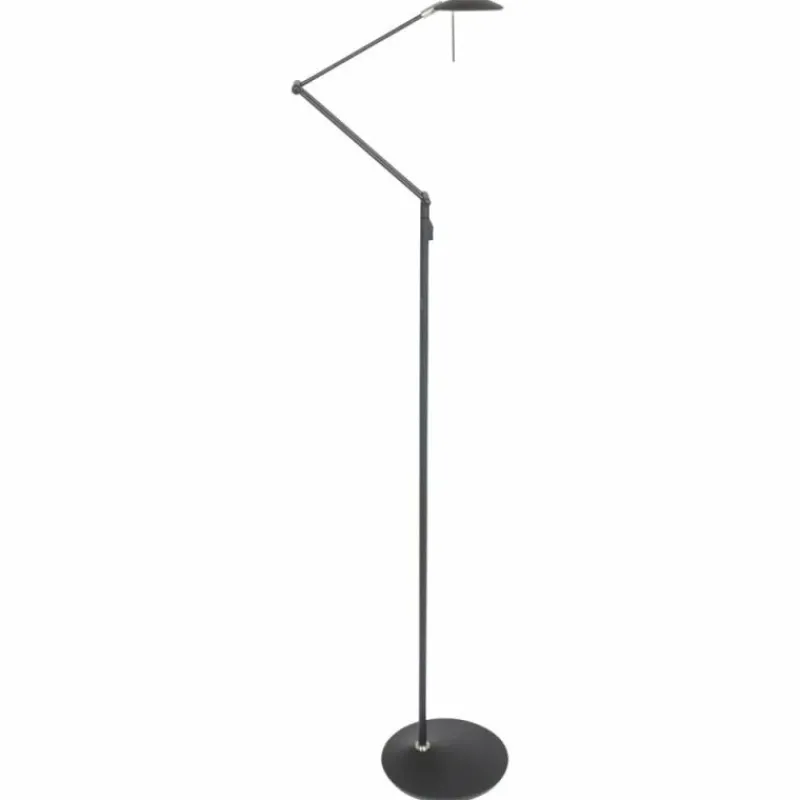 Luminaires Steinhauer Lampadaire Steinhauer Zodiac LED Noir, 2 lumières* Éclairage Led