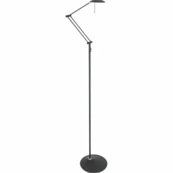 Luminaires Steinhauer Lampadaire Steinhauer Zodiac LED Noir, 2 lumières* Éclairage Led