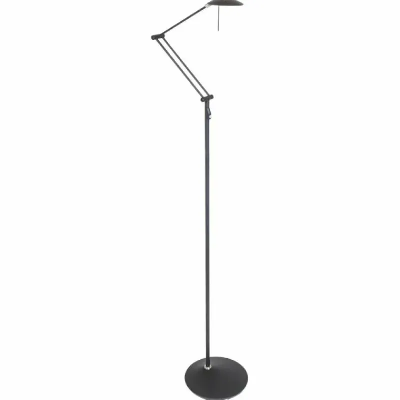 Luminaires Steinhauer Lampadaire Steinhauer Zodiac LED Noir, 2 lumières* Éclairage Led