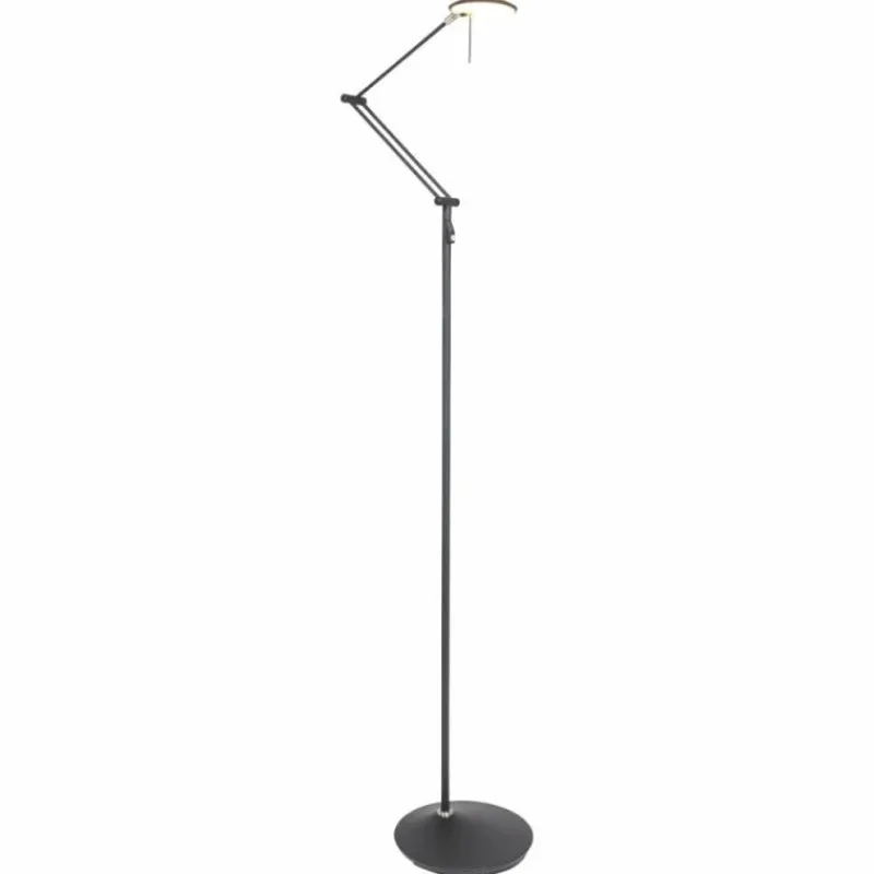 Luminaires Steinhauer Lampadaire Steinhauer Zodiac LED Noir, 2 lumières* Éclairage Led