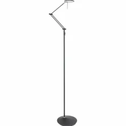 Luminaires Steinhauer Lampadaire Steinhauer Zodiac LED Noir, 2 lumières* Éclairage Led