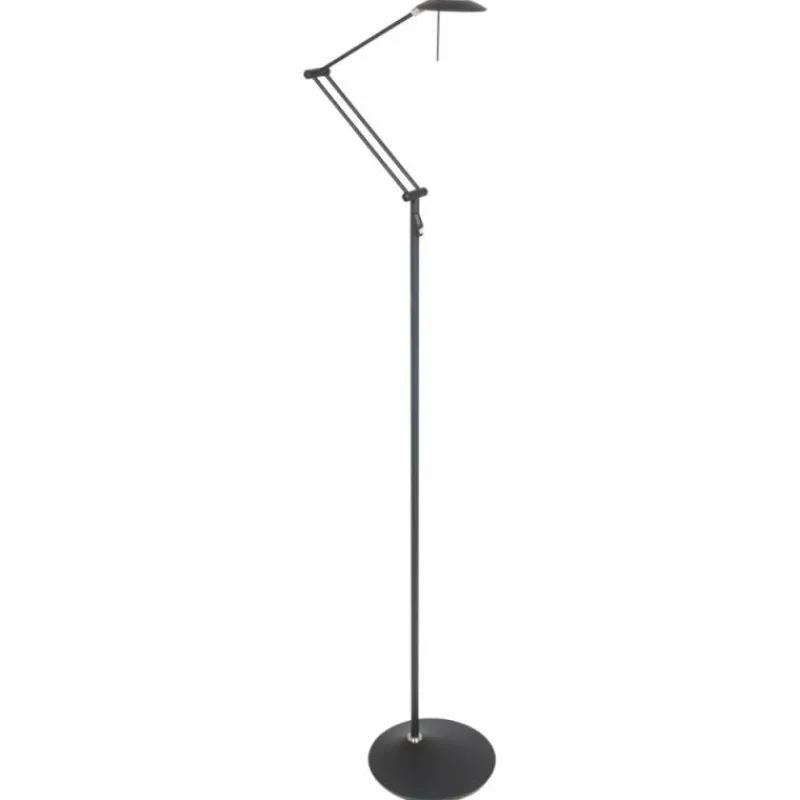 Luminaires Steinhauer Lampadaire Steinhauer Zodiac LED Noir, 2 lumières* Éclairage Led