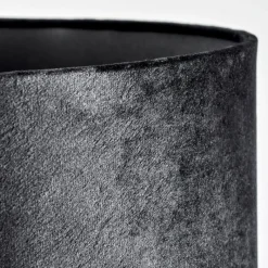 Lampes En Tissu-hofstein Lampadaire Suardi Or, Noir, 1 lumière