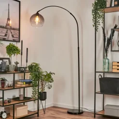 hofstein Lampadaire Tapitapa Noir, 1 lumière