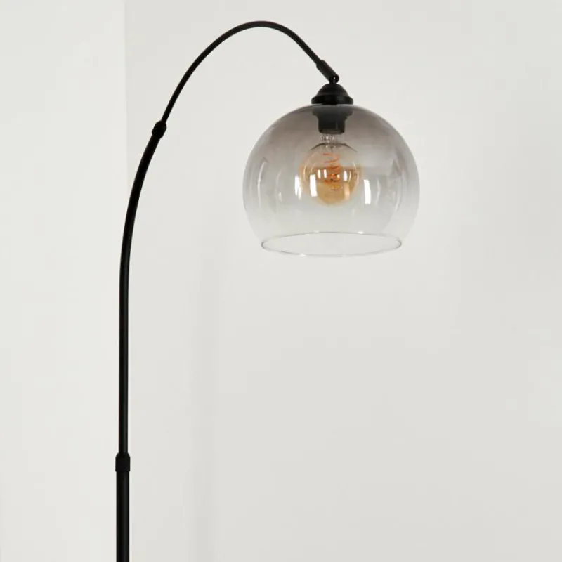 hofstein Lampadaire Tapitapa Noir, 1 lumière