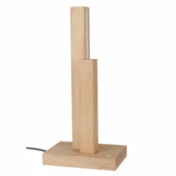 Luminaires Scandinaves-hofstein Lampadaire Tejedor LED Chrome, Écru, 2 lumières