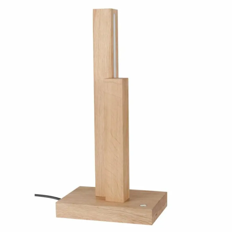 Luminaires Scandinaves-hofstein Lampadaire Tejedor LED Chrome, Écru, 2 lumières