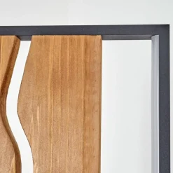 hofstein Lampadaire Terre LED Écru, Noir, Blanc, 1 lumière