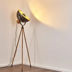 Luminaires Rustiques-hofstein Lampadaire Tholen Brun, 1 lumière