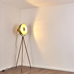 Luminaires Rustiques-hofstein Lampadaire Tholen Brun, 1 lumière