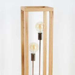 Luminaires Scandinaves-hofstein Lampadaire Torreglia Brun, 2 lumières