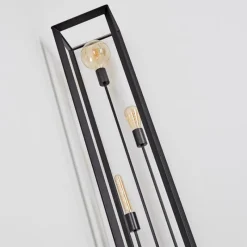 Lampes Vintages & Rétros-hofstein Lampadaire Traryd Noir, 3 lumières