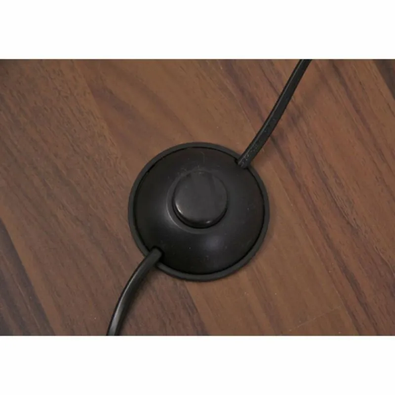 Lampes En Tissu-Luminaires Trio Lampadaire Trio 4611 Acier inoxydable, Nickel mat, 1 lumière