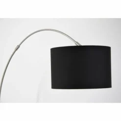 Lampes En Tissu-Luminaires Trio Lampadaire Trio 4611 Acier inoxydable, Nickel mat, 1 lumière