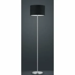 Lampes En Tissu-Luminaires Trio Lampadaire Trio 4611 Nickel mat, 1 lumière