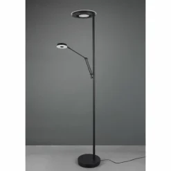 Luminaires Trio Lampadaire Trio Barrie LED Noir, 2 lumières* Éclairage Led