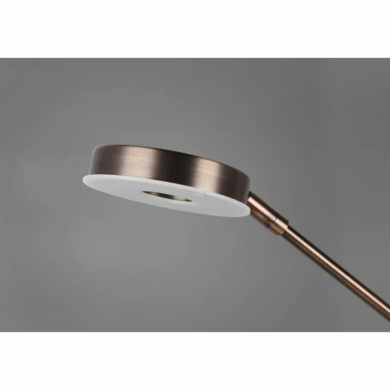 Luminaires Trio Lampadaire Trio Barrie LED Vieux laiton, 2 lumières* Éclairage Led