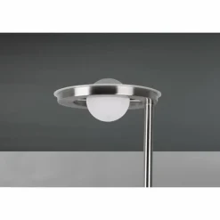 Luminaires Trio Lampadaire Trio Barrie LED Nickel mat, 2 lumières* Éclairage Led