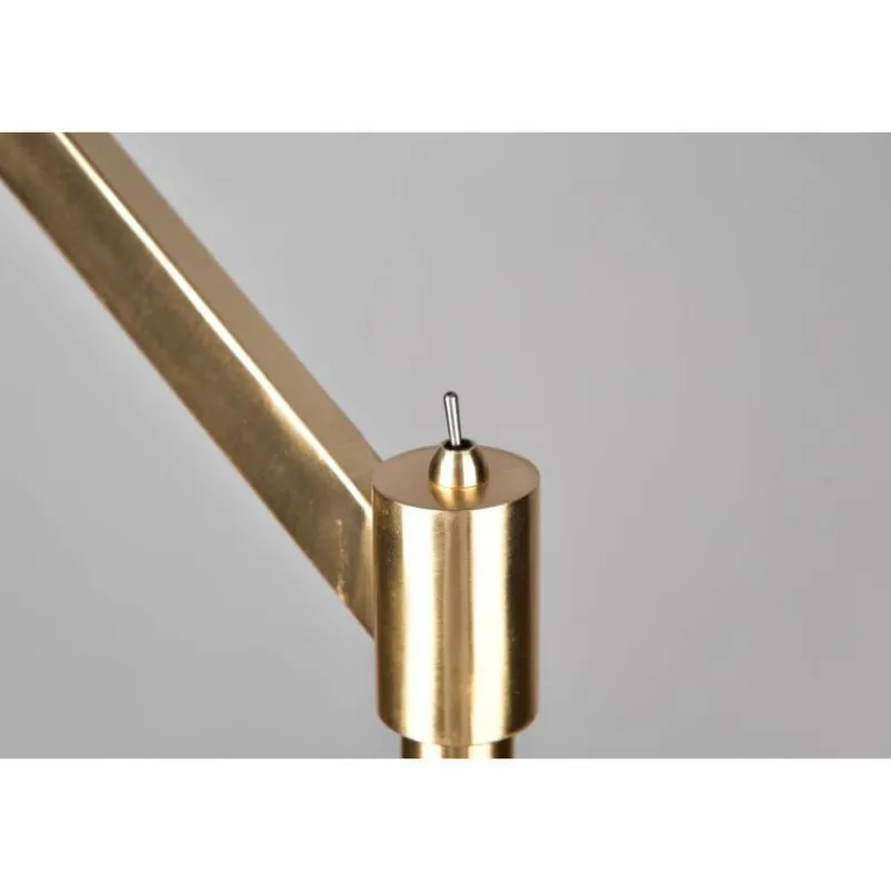 Lampes En Tissu-Luminaires Trio Lampadaire Trio Cassio Laiton, 1 lumière