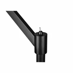 Lampes En Tissu-Luminaires Trio Lampadaire Trio Cassio Noir, 1 lumière