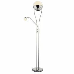 Luminaires Trio Lampadaire Trio CHRIS LED Chrome, 1 lumière* Éclairage Led