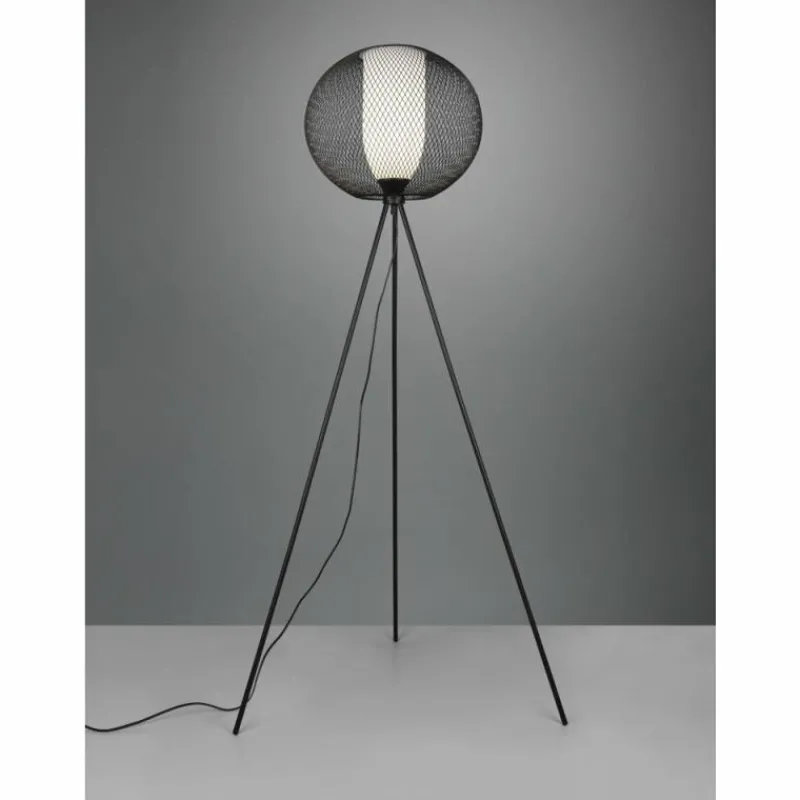 Luminaires Trio Lampadaire Trio Filo Noir, 1 lumière* Lampadaires Et Lampes Sur Pied