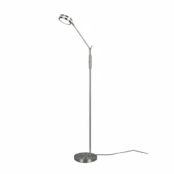 Luminaires Trio Lampadaire Trio Franklin LED Nickel mat, 1 lumière* Éclairage Led