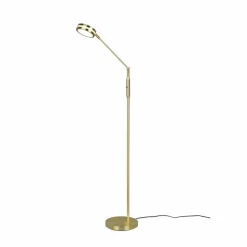 Luminaires Trio Lampadaire Trio Franklin LED Laiton, 1 lumière* Lampadaires Et Lampes Sur Pied