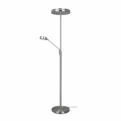 Luminaires Trio Lampadaire Trio Franklin LED Nickel mat, 2 lumières* Éclairage Led
