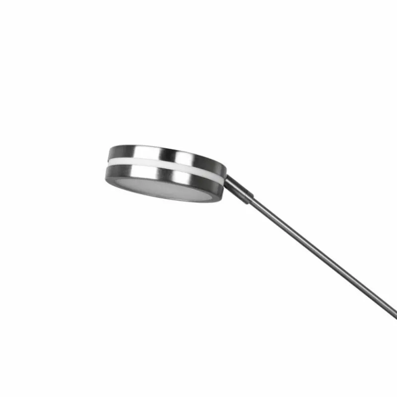 Luminaires Trio Lampadaire Trio Franklin LED Nickel mat, 2 lumières* Éclairage Led