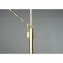 Luminaires Trio Lampadaire Trio Franklin LED Laiton, 2 lumières* Lampadaires Et Lampes Sur Pied