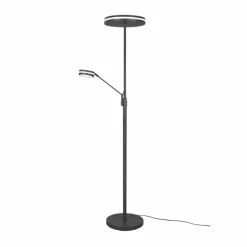 Luminaires Trio Lampadaire Trio Franklin LED Anthracite, 2 lumières* Éclairage Led