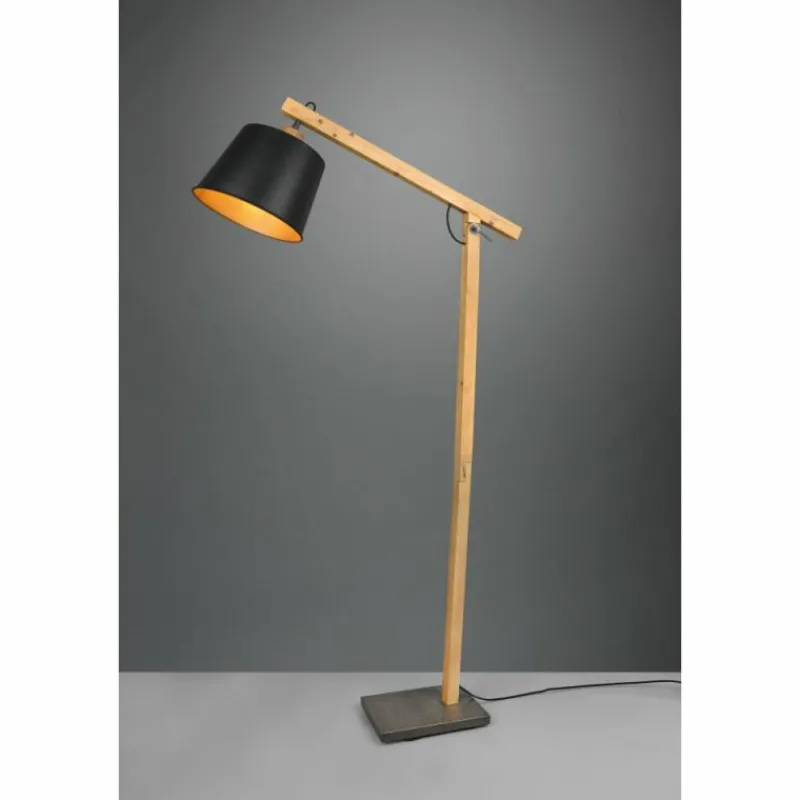Lampes Vintages & Rétros-Luminaires Trio Lampadaire Trio Harris Noir, 1 lumière
