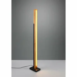 Lampes Vintages & Rétros-Luminaires Trio Lampadaire Trio Kerala LED Noir, 1 lumière