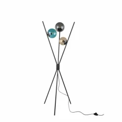 Luminaires Trio Lampadaire Trio Leuchten LANCE Noir, 3 lumières