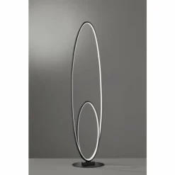 Luminaires Trio Lampadaire Trio Leuchten AVUS LED Noir, 1 lumière* Lampadaires Et Lampes Sur Pied