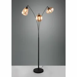 Luminaires Trio Lampadaire Trio Lumina Noir, 3 lumières