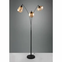 Luminaires Trio Lampadaire Trio Lumina Noir, 3 lumières