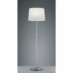Luminaires Trio Lampadaire Trio LYON Nickel mat, 3 lumières* Lampadaires Et Lampes Sur Pied