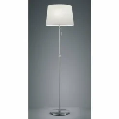 Luminaires Trio Lampadaire Trio LYON Nickel mat, 3 lumières* Lampadaires Et Lampes Sur Pied