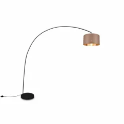 Luminaires Trio Lampadaire Trio MANSUR Noir, 1 lumière* Lampadaires Et Lampes Sur Pied