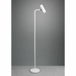 Luminaires Trio Lampadaire Trio Marley Blanc, 1 lumière* Lampadaires Et Lampes Sur Pied