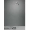Luminaires Trio Lampadaire Trio Marley Nickel mat, 1 lumière* Lampadaires Et Lampes Sur Pied