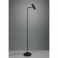 Luminaires Trio Lampadaire Trio Marley Noir, 1 lumière* Lampadaires Et Lampes Sur Pied