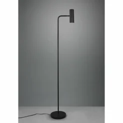 Luminaires Trio Lampadaire Trio Marley Noir, 1 lumière* Lampadaires Et Lampes Sur Pied