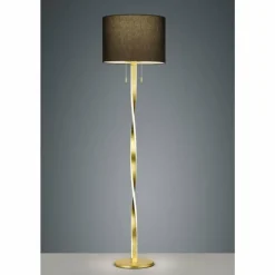 Lampe Turque-Luminaires Trio Lampadaire Trio NANDOR LED Or, 3 lumières