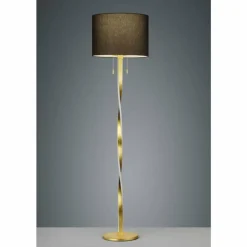 Lampe Turque-Luminaires Trio Lampadaire Trio NANDOR LED Or, 3 lumières