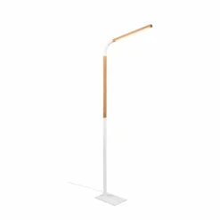 Lampes En Bois-Luminaires Trio Lampadaire Trio NORRIS LED Blanc, 1 lumière